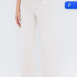 Hatch Vanilla The Maternity Wideleg Jean